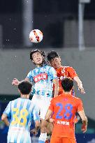 (SP)CHINA-HAIKOU-FOOTBALL-CSL-SHANDONG TAISHAN VS GUANGZHOU CITY (CN)