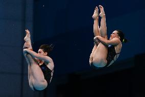 (SP)HUNGARY-BUDAPEST-FINA WORLD CHAMPIONSHIPS-DIVING-WOMEN'S 3M SYNCHRONISED