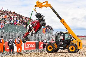 (SP)BRITAIN-LONDON-F1 GRAND PRIX-CAR CRASH