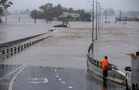 AUSTRALIA-WINDSOR-FLOOD