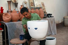 EGYPT-CAIRO-POTTERY EXHIBITION