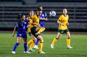 (SP)PHILIPPINES-MANILA-FOOTBALL-AFF WOMEN'S CHAMPIONSHIP-PHILIPPINES VS AUSTRALIA