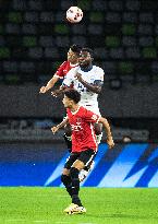 (SP)CHINA-MEIZHOU-FOOTBALL-CSL-CHENGDU RONGCHENG VS CANGZHOU MIGHTY LIONS (CN)