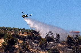 GREECE-SCHIMATARI-WILDFIRES