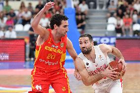 (SP)GEORGIA-TBILISI-BASKETBALL-FIBA-WORLD CUP-QUALIFIER-GEORGIA VS SPAIN