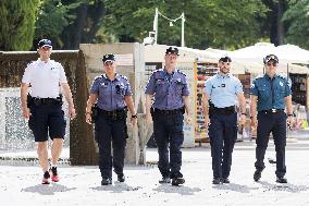 CROATIA-SPLIT-POLICE PATROL