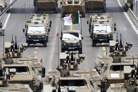 ALGERIA-ALGIERS-INDEPENDENCE-60TH ANNIVERSARY-MILITARY PARADE