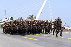 ALGERIA-ALGIERS-INDEPENDENCE-60TH ANNIVERSARY-MILITARY PARADE