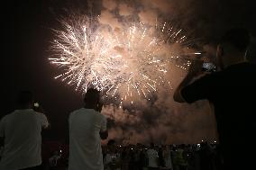 ALGERIA-ALGIERS-INDEPENDENCE-FIREWORKS