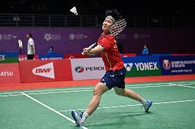 (SP)MALAYSIA-KUALA LUMPUR-BADMINTON-MALAYSIA MASTERS 2022-WOMEN'S SINGLES