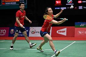 (SP)MALAYSIA-KUALA LUMPUR-BADMINTON-MALAYSIA MASTERS 2022-MIXED DOUBLES