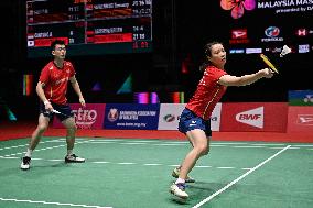 (SP)MALAYSIA-KUALA LUMPUR-BADMINTON-MALAYSIA MASTERS 2022-MIXED DOUBLES