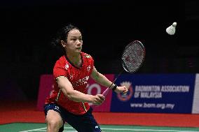 (SP)MALAYSIA-KUALA LUMPUR-BADMINTON-MALAYSIA MASTERS 2022-WOMEN'S SINGLES