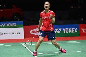 (SP)MALAYSIA-KUALA LUMPUR-BADMINTON-MALAYSIA MASTERS 2022-WOMEN'S SINGLES