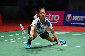 (SP)MALAYSIA-KUALA LUMPUR-BADMINTON-MALAYSIA MASTERS 2022-WOMEN'S SINGLES