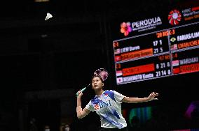 (SP)MALAYSIA-KUALA LUMPUR-BADMINTON-MALAYSIA MASTERS 2022-WOMEN'S SINGLES