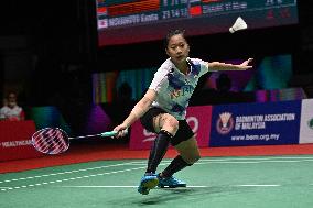 (SP)MALAYSIA-KUALA LUMPUR-BADMINTON-MALAYSIA MASTERS 2022-WOMEN'S SINGLES