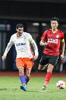 (SP)CHINA-HAIKOU-FOOTBALL-CSL-CHANGCHUN YATAI VS SHANDONG TAISHAN (CN)