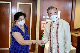 PHILIPPINES-MANILA-NATIONAL SECURITY ADVISER-CHINA-WANG YI-MEETING