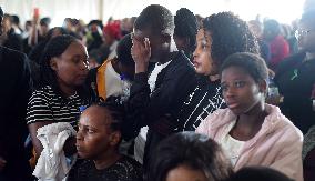 SOUTH AFRICA-EAST LONDON-TAVERN TRAGEDY-MASS FUNERAL