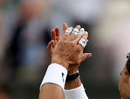 (SP)BRITAIN-LONDON-TENNIS-WIMBLEDON-MEN'S SINGLES-QUARTERFINALS