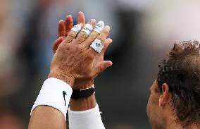 (SP)BRITAIN-LONDON-TENNIS-WIMBLEDON-MEN'S SINGLES-QUARTERFINALS