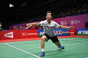 (SP)MALAYSIA-KUALA LUMPUR-BADMINTON-MALAYSIA MASTERS 2022-MEN'S SINGLES