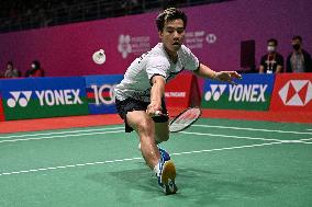 (SP)MALAYSIA-KUALA LUMPUR-BADMINTON-MALAYSIA MASTERS 2022-MEN'S SINGLES