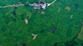 CHINA-GUANGXI-VILLAGES-AERIAL SCENERY (CN)