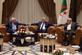 ALGERIA-ALGIERS-PALESTINIAN PRESIDENT-ABBAS-HAMAS-MEETING