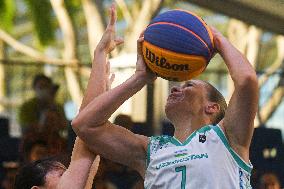 (SP)SINGAPORE-3X3 BASKETBALL-FIBA ASIA CUP-WOMEN-UZB VS MAS