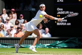 (SP)BRITAIN-LONDON-TENNIS-WIMBLEDON-WOMEN'S SINGLES-SEMIFINALS