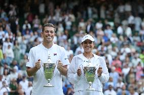 (SP)BRITAIN-LONDON-TENNIS-WIMBLEDON-MIXED DOUBLES-FINAL