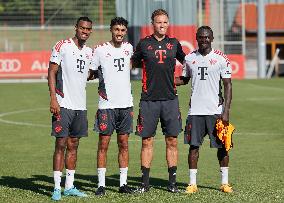 (SP)GERMANY-MUNICH-FOOTBALL-FC BAYERN MUNICH-TRAINING