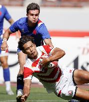 Rugby: Japan-France test match