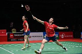 (SP)MALAYSIA-KUALA LUMPUR-BADMINTON-MALAYSIA MASTERS 2022-MIXED DOUBLES