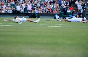 (SP)BRITAIN-LONDON-TENNIS-WIMBLEDON-MEN'S DOUBLES-FINAL