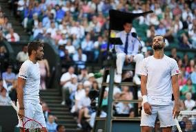 (SP)BRITAIN-LONDON-TENNIS-WIMBLEDON-MEN'S DOUBLES-FINAL