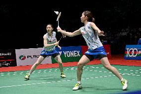 (SP)MALAYSIA-KUALA LUMPUR-BADMINTON-MALAYSIA MASTERS 2022-WOMEN'S DOULBES