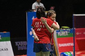 (SP)MALAYSIA-KUALA LUMPUR-BADMINTON-MALAYSIA MASTERS 2022-WOMEN'S DOULBES