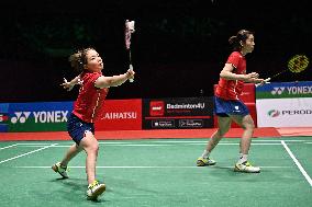 (SP)MALAYSIA-KUALA LUMPUR-BADMINTON-MALAYSIA MASTERS 2022-WOMEN'S DOULBES