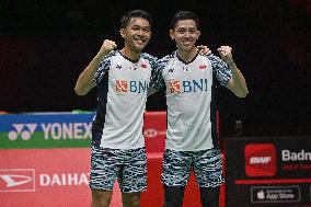 (SP)MALAYSIA-KUALA LUMPUR-BADMINTON-MALAYSIA MASTERS 2022-MEN'S DOUBLES