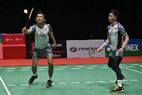 (SP)MALAYSIA-KUALA LUMPUR-BADMINTON-MALAYSIA MASTERS 2022-MEN'S DOUBLES