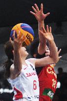 (SP)SINGAPORE-3X3 BASKETBALL-FIBA ASIA CUP-WOMEN-CHINA VS JAPAN