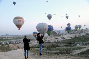 TURKEY-CAPPADOCIA-HOT-AIR BALLOONS