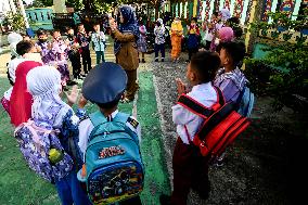 INDONESIA-SOUTH TANGERANG-FIRST SCHOOL DAY