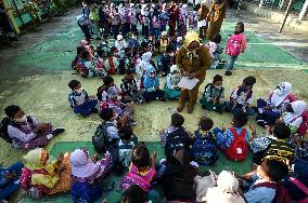 INDONESIA-SOUTH TANGERANG-FIRST SCHOOL DAY