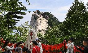 CHINA-SHAANXI-MOUNT HUASHAN-TOURISM (CN)
