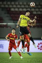 (SP)CHINA-DALIAN-FOOTBALL-CSL-HEBEI VS GUANGZHOU (CN)