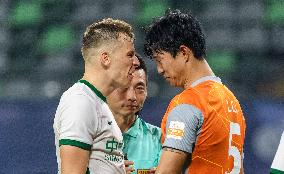 (SP)CHINA-MEIZHOU-FOOTBALL-CSL-BEIJING VS SHENZHEN(CN)